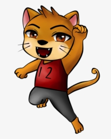 Free Cartoon Download Clip - Cougar Animated Clip Art, HD Png Download, Transparent PNG