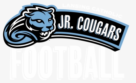 Junior Cougar Football - Lansing Catholic Central Cougars, HD Png Download, Transparent PNG