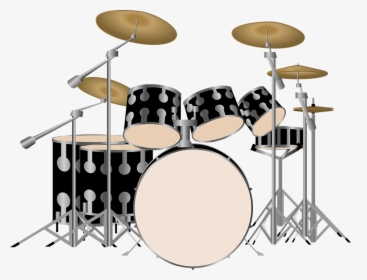 Drum Kit No Background, HD Png Download, Transparent PNG