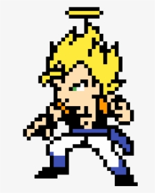 Gogeta 8 Bit Png, Transparent Png, Transparent PNG