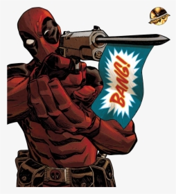 Deadpool Marvel Comics , Png Download - Deadpool Bang, Transparent Png, Transparent PNG