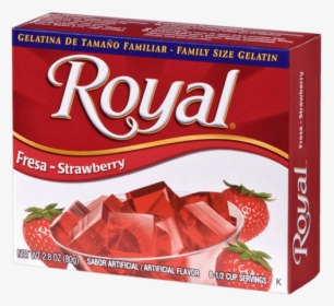 Royal Gelatin Strawberry - Royal Gelatin Raspberry, HD Png Download, Transparent PNG