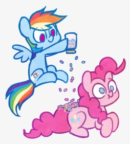 Artist Celebi Yoshi - Rainbow Dash Pinkie Pie Pony, HD Png Download, Transparent PNG