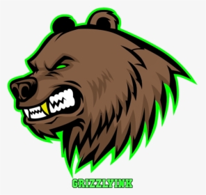 Cartoon Grizzly Bear Drawing, HD Png Download, Transparent PNG