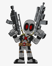 Whats That Comic With The Red Team, The Yellows, And - Deadpool X Force Cartoon, HD Png Download, Transparent PNG
