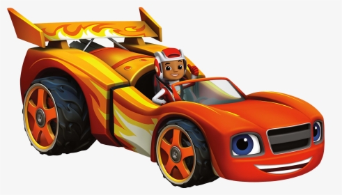 Blaze And The Monster Machines Png - Race Car Blaze And The Monster Machines, Transparent Png, Transparent PNG