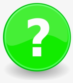 Green Question Mark Png - Help File Icon Green, Transparent Png, Transparent PNG