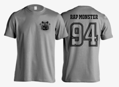 Kaos Rap Monster / Baju Bts / Shirt Bangtan Boys Army - Active Shirt, HD Png Download, Transparent PNG