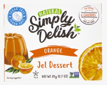 Simply Delish Peach Jel Dessert, HD Png Download, Transparent PNG