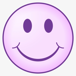 Violet Smiley Face, HD Png Download, Transparent PNG