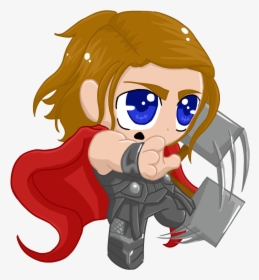 Drawing Capes Avengers Fan Art - Thor Avengers Cartoon Characters, HD Png Download, Transparent PNG