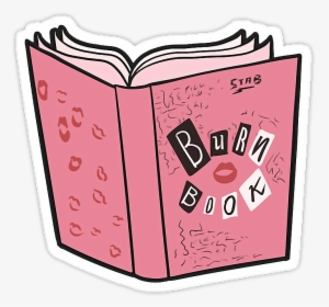 #book #libro #books #libros #sweet #love #kiss #burnbook - Stickers Mean Girls Png, Transparent Png, Transparent PNG