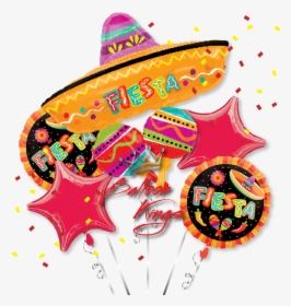 Fiesta Sombrero Fun Bouquet - Walmart Fiesta Balloons, HD Png Download, Transparent PNG