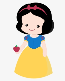 Branca De Neve Cute - Cute Snow White Clipart, HD Png Download, Transparent PNG