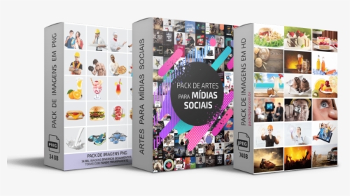 Pack De Artes Para Midias Sociais, HD Png Download, Transparent PNG