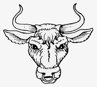 Transparent Bull Horns Png - Bull Head Cabossed, Png Download, Transparent PNG