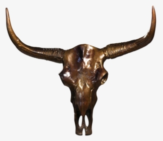 Bull Head Skull - Bronze Cow Skulls, HD Png Download, Transparent PNG