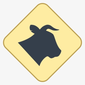 Transparent Bull Head Clipart - Sign, HD Png Download, Transparent PNG
