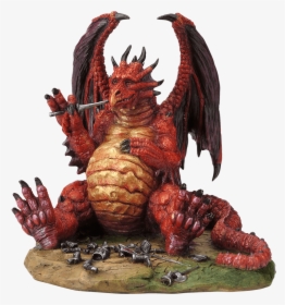 Lunch With A Toothpick Dragon Statue - Dragon Figurines, HD Png Download, Transparent PNG