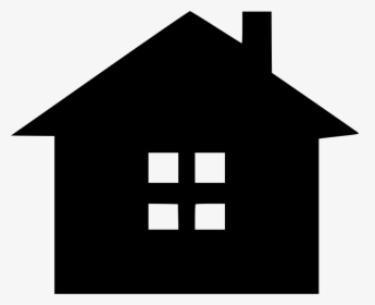 Cottage - Black Shadow Home Png, Transparent Png, Transparent PNG