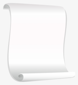 White Scroll Paper Png, Transparent Png, Transparent PNG