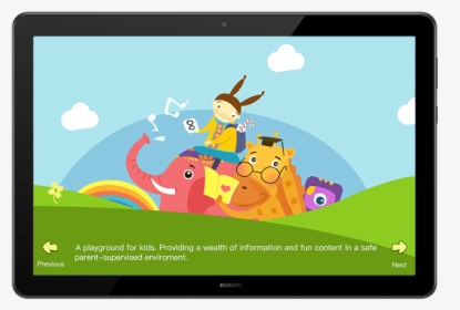Huawei Mediapad T5 - Kids Corner Huawei, HD Png Download, Transparent PNG