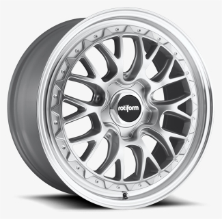 Rotiform ® Lsr R155 Wheels Rims Silver Machined , Png - Lsr Rotiform, Transparent Png, Transparent PNG