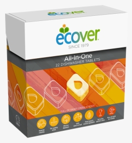 Ecover All In One Dishwasher Tablets, HD Png Download, Transparent PNG