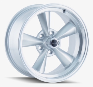 675 Silver W/ Machined Lip - Ridler 675 Wheel Rim 675-7761mb, HD Png Download, Transparent PNG
