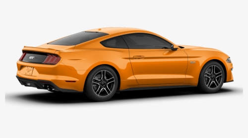 2019 Ford Mustang Gt Premium Orange Exterior Side View - Mustang Gt 2019, HD Png Download, Transparent PNG