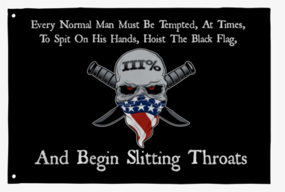 Every Man Must Hoist The Black Flag, HD Png Download, Transparent PNG