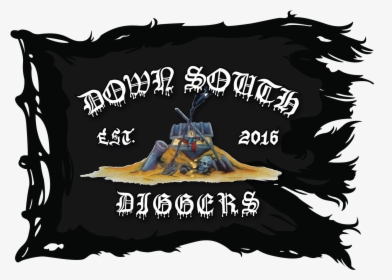 Image Of New Dsd Black Flag Sticker - Pirate Skull Flag Vector, HD Png Download, Transparent PNG