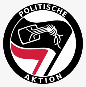 Antifa Flag Black Flag , Png Download - Antifa Png, Transparent Png, Transparent PNG