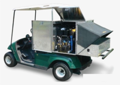 Mobile-shop Golf Cart Utility Bed - Facility Maintenance Golf Cart, HD Png Download, Transparent PNG