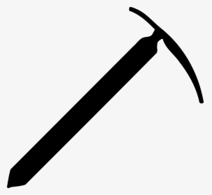 Angle,weapon,pickaxe - Ice Axe Clipart, HD Png Download, Transparent PNG