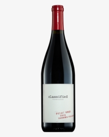 Classified Bottle No Back - Senses Russian River Valley Pinot Noir 2017, HD Png Download, Transparent PNG