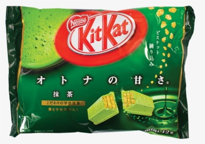 Green Tea Kit Kat Png, Transparent Png, Transparent PNG