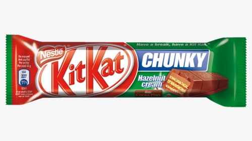 Kit Kat Chunky Hazelnut 38g, HD Png Download, Transparent PNG