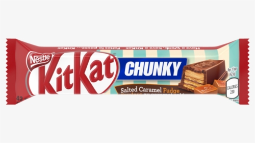 Alt Text Placeholder - Kit Kat Chunky Salted Caramel Fudge, HD Png Download, Transparent PNG