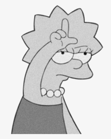 Loser, Lisa, And Simpsons Image - Lisa Simpson Meme Drawing, HD Png Download, Transparent PNG