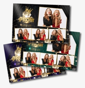 Prom Night Styles - Glitz And Glamour Photo Booth Layout, HD Png Download, Transparent PNG