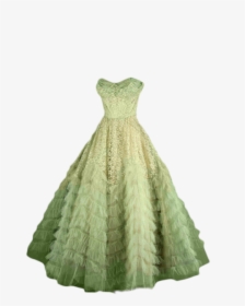 Green Gown Png, Transparent Png, Transparent PNG