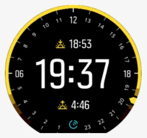 Moonphase Watchface Spartan - Circle, HD Png Download, Transparent PNG