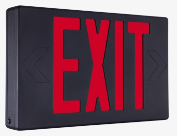 Black Exit Sign - Parallel, HD Png Download, Transparent PNG