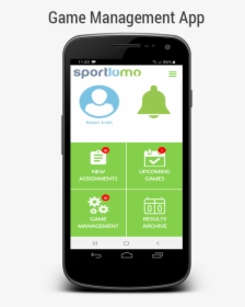 Game Management App, Assign Officials, Return Scores, - Iphone, HD Png Download, Transparent PNG