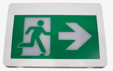 Premise Led Self Powered Running Man Exit Sign Plastic - Emergency Exit, HD Png Download, Transparent PNG