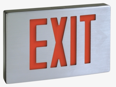 Exit Sign Png, Transparent Png, Transparent PNG