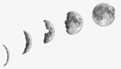 #moon #phases - Moon, HD Png Download, Transparent PNG