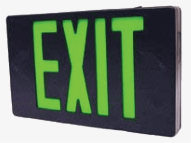 Led Universal Exit Signs - Label, HD Png Download, Transparent PNG