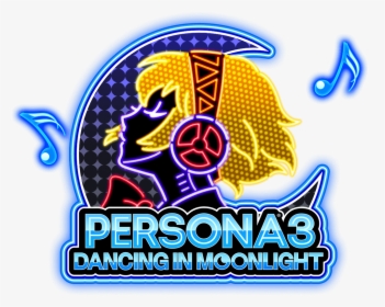 Persona 3 Dancing In Moonlight Logo - Persona 3 Dancing Moon Night Ost, HD Png Download, Transparent PNG